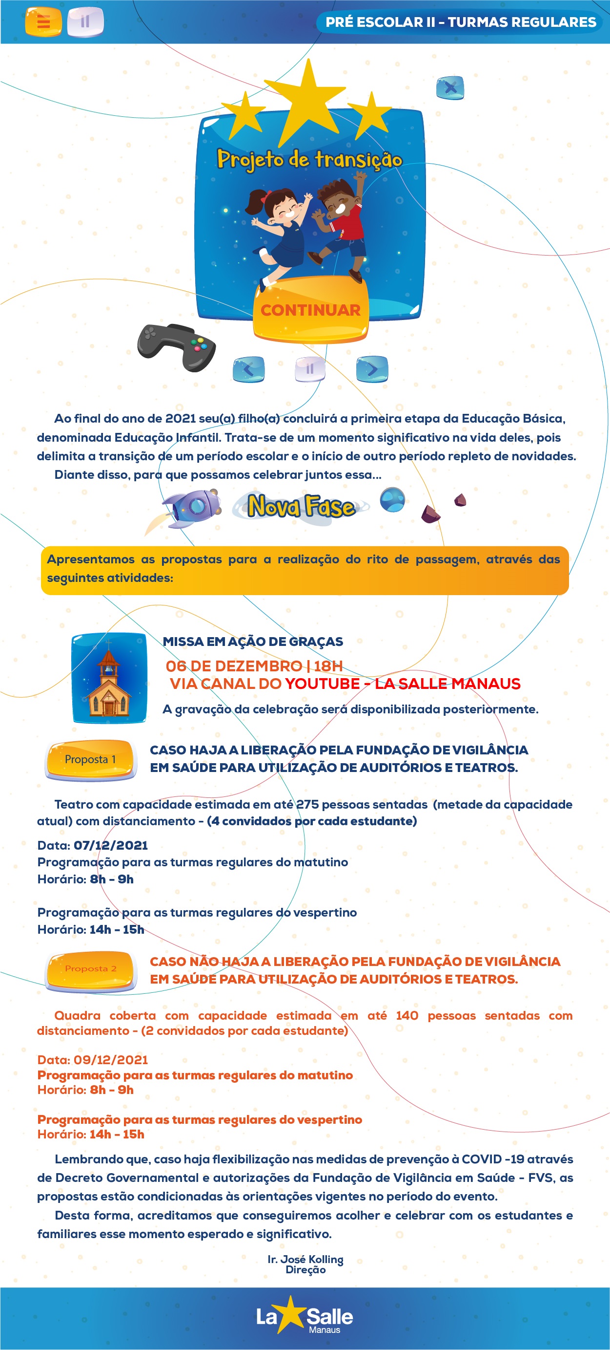 Projeto de Transição - Pré II